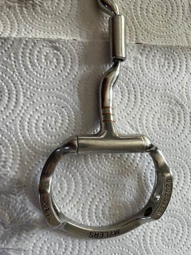 Myler ring ported barrel - myler, bit