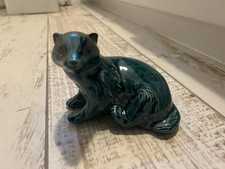 POOLE BLUE GLAZED BADGER