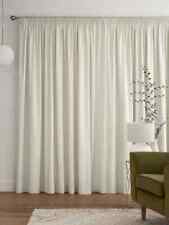 LIGHT NATURAL,  Next LINED Curtains, 100% COTTON FRONT W167 DROP182 CM