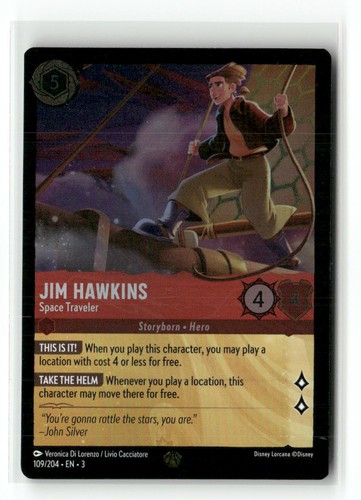 Jim hawkins space traveler - jim,