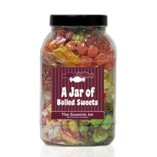 A Jar of Boiled Sweets - Personalised Retro Sweet Gift Jars - In 3 sizes!