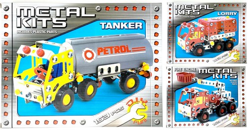 Kids diy metal fire engine - diy,