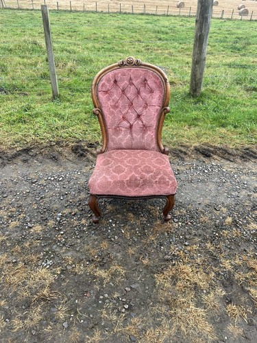 Victorian nursing chair - victorian,