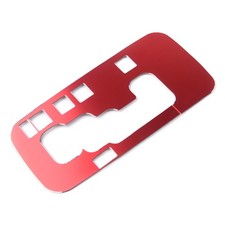 Red Gear Shift Panel Cover