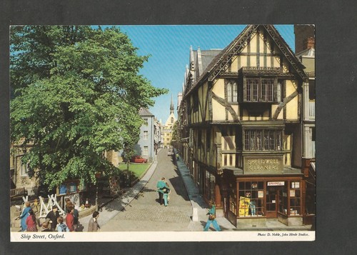 Postcard oxford ship street - postcard,