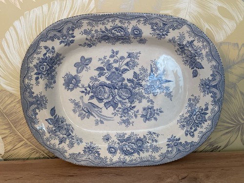 Antique asiatic pheasants blue - asiatic,