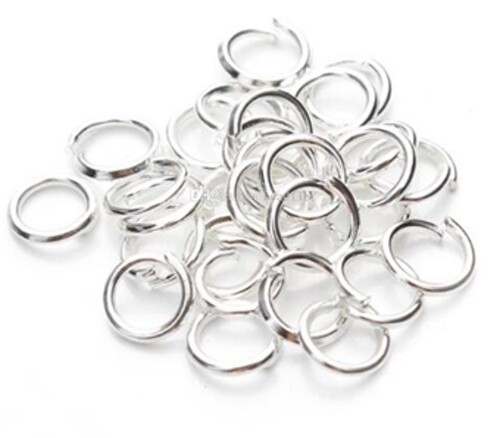 925 sterling silver open jump - silver,