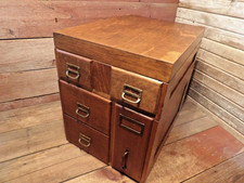 Vintage RARE 5 Drawer Library