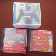 10 New and Sealed CD's 7 x TDK