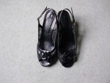 PAVACINI by Pavers Shoes Size 4 Eu 37 Made in Italy Lace with Flower Detail