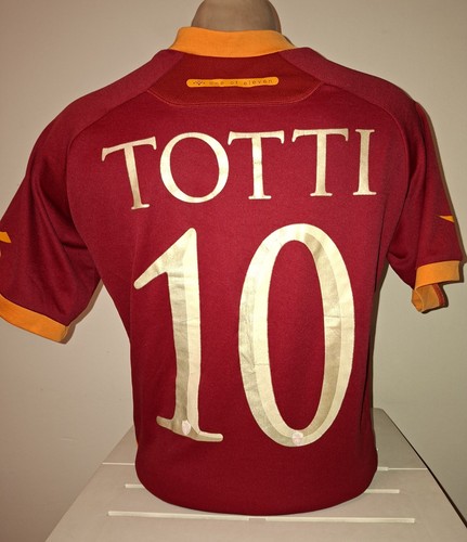 Jersey football roma - roma, totti