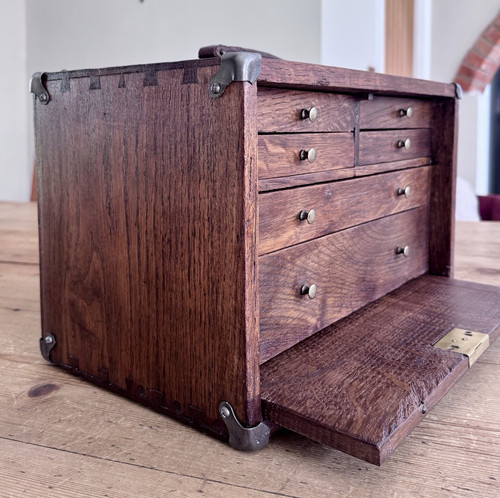 Vintage wooden drawer - 6,