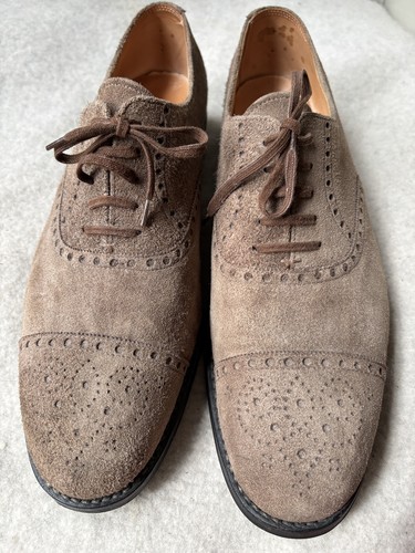George cleverley brown suede - brown,