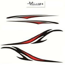 Pair Car Side Skirt Racing