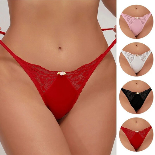 Women lace knickers thong - knickers,
