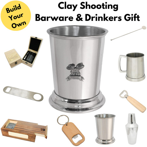 Clay shooting barware - clay,