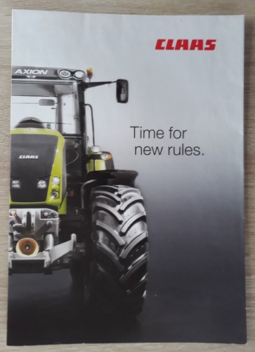 Claas axion tractor range - claas,