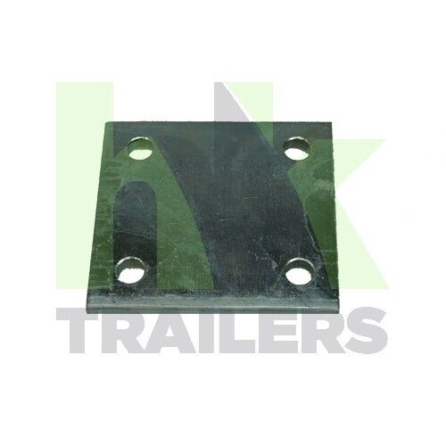 Drop plate tow ball - 4", plate,