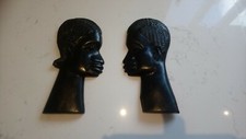 2 x vintage African Hand