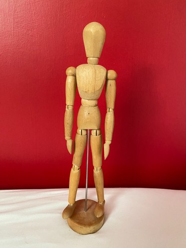 Wooden artist mannequin - artist, with
