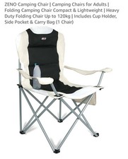 Zeno Padded Camping Chair 