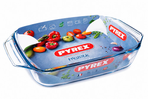 Pyrex glass oven dish - glass,
