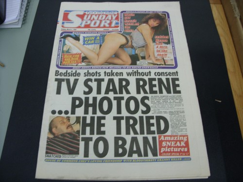 Vintage sunday sport newspaper - sport,