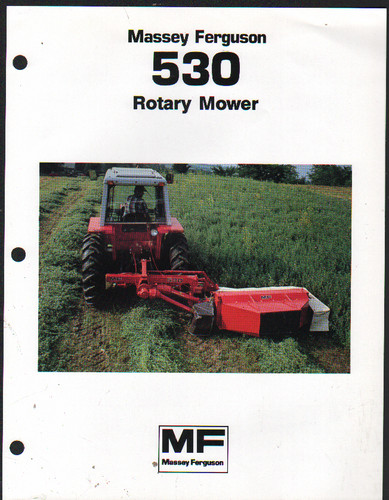 Massey ferguson 530 rotary - massey,
