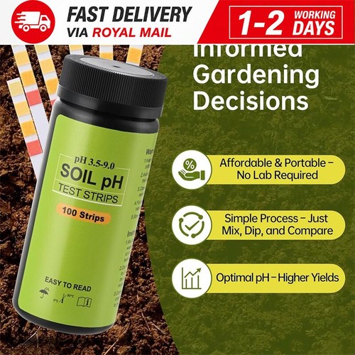 100 strips soil tester - strips,