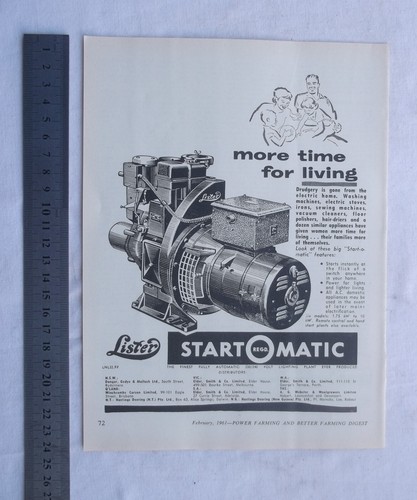 Lister startomatic - lister,