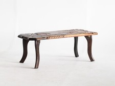 Relief Carved Elephant Coffee