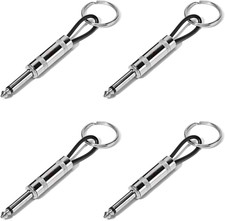 4 Pack Guitar Plug Keychain