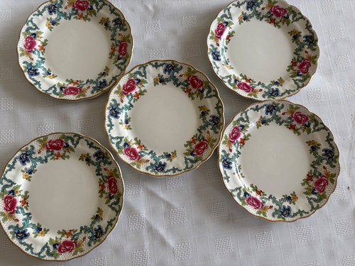 Booths floradora plates - booths,