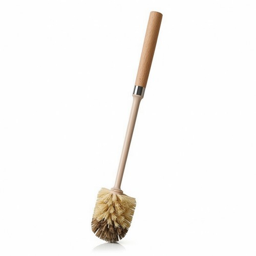 Toilet brush with wooden - toilet,