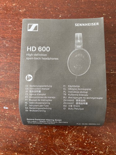 Sennheiser 600 headphones - sennheiser,