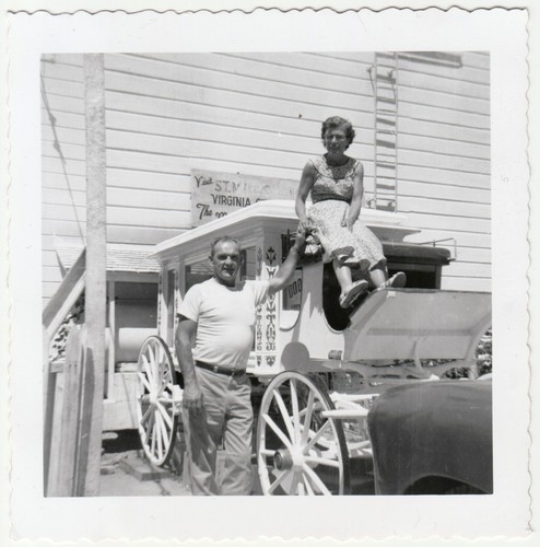 C1950s virginia city - city, nevada