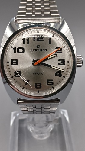 Vintage 1970s junghans silver - vintage,