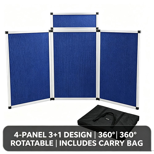 Tabletop tri fold display - tabletop, tri‑fold