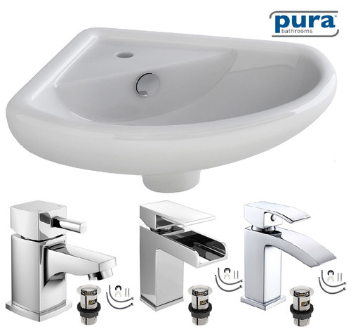 Pura small rounded corner wall - small,