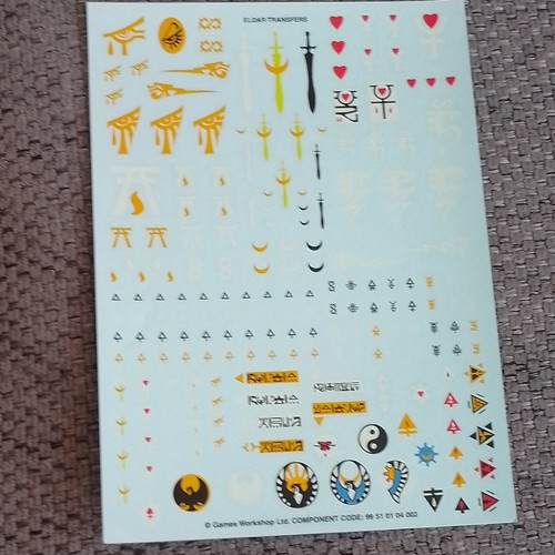 Games workshop warhammer eldar - games,
