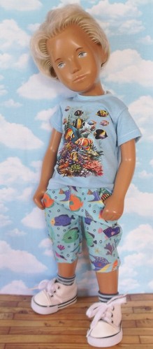 Piece fishes shorts set - 3,