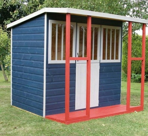 Wooden playhouse wendy house - wooden,