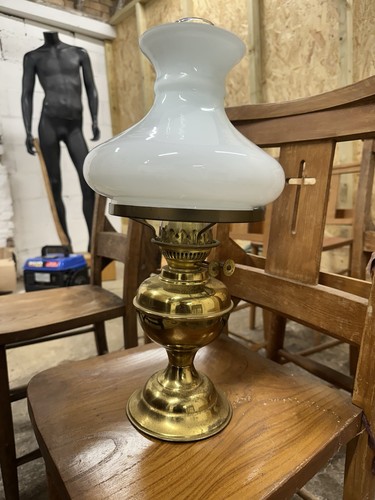 Antique english duplex oil - english,