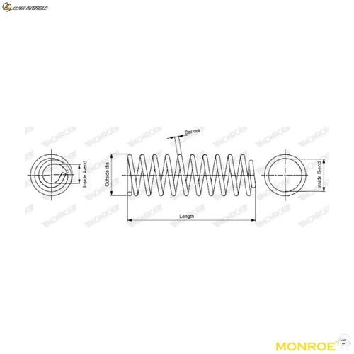 Suspension spring sp2218 for - suspension,