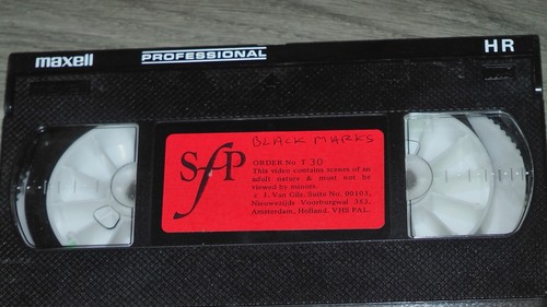 Black marks vhs video - marks,