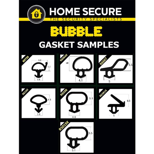 Bubble gasket rubber door - gasket,