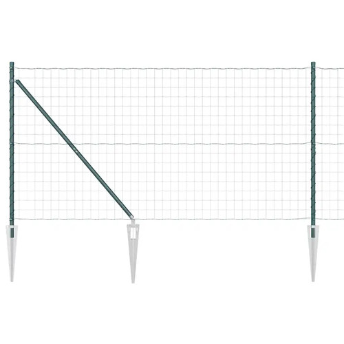 Euro fence with - euro, base
