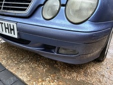 Mercedes W208 CLK Front Bumper Quarts Blue 1999 - 2002
