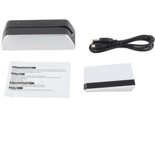 3 Tracks Card Reader USB Magnetic Stripe Reader For ID Credit Debit Cards