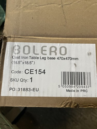 Bolero cast iron four - bolero,
